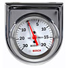 Mechanical Vacuum/Boost Gauge 2" White Dial Face - image 1