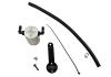 Oil Separator 3.0 Passenger Side, Clear Anodized [2016-2021 Honda Civic 1.5L Turbo EX/SI] - image 1