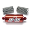 Medium billet inline fuel filter AN-8 fittings - image 1