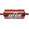 Long Inline Fuel Filter 3/8" Barb Male Ends - image 1