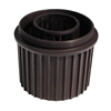 Housing black anodized 4 dia. X 4 1/4 spin-on fuel & oil filters - image 1