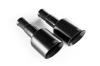 Direct-Fit Exhaust Tip Set fits Select Late-Model Dodge Ram 1500 [Black Powder-Coat Finish]