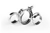 V-Band Exhaust Clamp Set, For 2 in. Diameter Tubing - image 2