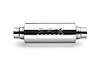 AR-Series Resonator Muffler, Inlet/Outlet: 2 in., Overall Length: 14 in. [Mirror Polished Finish]