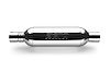Turbine XL Performance Muffler, Inlet/Outlet: 3 in., Overall Length: 26 in. [Mirror Polished Finish]