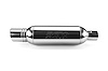 Turbine XL Performance Muffler, Inlet/Outlet: 3 in./4 in., Overall Length: 26 in. [Mirror Polished Finish] - image 1
