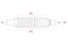 Turbine XL Performance Muffler, Inlet/Outlet: 4 in., Overall Length: 26 in. [Mirror Polished Finish] - image 2