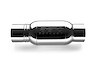 Turbine Performance Muffler, Inlet/Outlet: 5 in., Overall Length: 20 in. [Mirror Polished Finish] - image 1