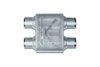 Street-Series Street Flow Muffler, 1-Chamber Inlet/Outlet: 2.500 in. Dual In/Dual Out [Satin Finish] - image 2