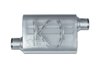 Street-Series Street Flow Muffler, 2-Chamber Inlet/Outlet: 2.500 in. Offset In/Offset Out [Satin Finish] - image 2