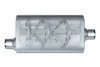 Street-Series Street Flow Muffler, 3-Chamber Inlet/Outlet: 2.500 in. Offset In/Center Out [Satin Finish] - image 2