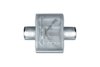 Street-Series Street Flow Muffler, 1-Chamber, Inlet/Outlet: 3 in., Center In/Center Out [Satin Finish] - image 2
