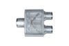 Street-Series Street Flow Muffler, 1-Chamber, Inlet/Outlet: 3 in./2.500 in., Center In/Dual Out [Satin Finish] - image 2