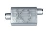 Street-Series Street Flow Muffler, 2-Chamber, Inlet/Outlet: 3 in., Center In/Offset Out [Satin Finish] - image 2