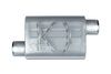 Street-Series Street Flow Muffler, 2-Chamber, Inlet/Outlet: 3 in., Offset In/Offset Out [Satin Finish] - image 2