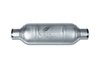 Street-Series Street Flow Muffler, Round, Inlet/Outlet: 2.250 in., Center In/Center Out [Satin Finish] - image 2