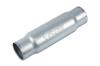 Street-Series Street Flow Muffler, Round, Inlet/Outlet: 4 in., Center In/Center Out [Satin Finish] - image 1
