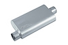 Street-Series Street Flow Muffler, 3-Chamber, Inlet/Outlet: 3 in., Offset In/Center Out [Satin Finish] - image 1
