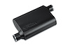 Street-Series Street Flow Muffler, 2-Chamber, Inlet/Outlet: 2.250 in./2.250 in., Offset In/Offset Out [Black Powder-Coat Finish] - image 1