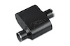 Street-Series Street Flow Muffler, 1-Chamber, Inlet/Outlet: 2.500 in./2.500 in., Offset In/Center Out [Black Powder-Coat Finish] - image 1