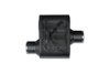 Street-Series Street Flow Muffler, 1-Chamber, Inlet/Outlet: 2.500 in./2.500 in., Offset In/Center Out [Black Powder-Coat Finish] - image 2