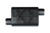Street-Series Street Flow Muffler, 2-Chamber, Inlet/Outlet: 3 in./3 in., Offset In/Offset Out [Black Powder-Coat Finish] - image 2
