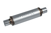 Street-Series Street Max Muffler, Straight-Through, Inlet/Outlet: 2.250 in., Center In/Center Out [Natural Finish] - image 1