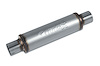 Street-Series Street Max Muffler, Straight-Through, Inlet/Outlet: 2.500 in., Center In/Center Out [Natural Finish]