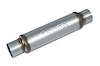 Street-Series Street Max Muffler, Straight-Through, Inlet/Outlet: 3 in., Center In/Center Out [Natural Finish] - image 1