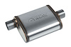 Street-Series Street Max Muffler, Straight-Through, Inlet/Outlet: 2.250 in., Offset In/Center Out [Natural Finish] - image 1