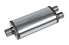 Street-Series Street Max Muffler, Straight-Through, Inlet/Outlet: 2.500 in./2.250 in., Center In/Dual Out [Natural Finish] - image 1