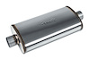 Street-Series Street Max Muffler, Straight-Through, Inlet/Outlet: 3 in., Center In/Center Out [Natural Finish] - image 1
