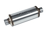 Street-Series Street Max Muffler, Straight-Through, Inlet/Outlet: 2.250 in., Center In/Center Out [Natural Finish] - image 1