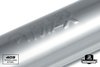 Street-Series Street Max Muffler, Straight-Through, Inlet/Outlet: 2 in., Center In/Center Out [Natural Finish] - image 2