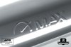 Street-Series Street Max Muffler, Straight-Through, Inlet/Outlet: 4 in., Center In/Center Out [Natural Finish] - image 2