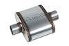Street-Series Street Max Muffler, Straight-Through, Inlet/Outlet: 2.250 in., Center In/Center Out [Natural Finish] - image 1