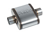 Street-Series Street Max Muffler, Straight-Through, Inlet/Outlet: 2.500 in., Center In/Center Out [Natural Finish] - image 1