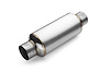 TR-Series Resonator Muffler, Inlet/Outlet: 3 in., Overall Length: 16 in. [Mirror Polished Finish] - image 1