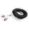 4-Wire Spiral Stretch Cord Switch Kit for Steering Wheels w/ 5/8 in. Holes [18 Gauge] - image 1
