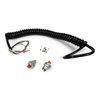 4-Wire Spiral Stretch Cord Switch Kit for Steering Wheels w/ 5/8 in. Holes [18 Gauge] - image 3