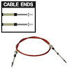 Race-Duty Shifter Cable 3" Stroke - image 1