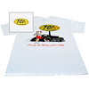 Street Rod T-Shirt Front: Retro-Styled Yellow and Black TCI 45th Anniversary Logo on the Left Chest - image 1