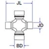 Performance Transmission U-Joint Bearing Designation: N3R - image 3