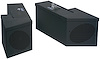 015-01 Security Lockbox Set/Speaker And Storage, Select Jeep Willys CJ/Wrangler, Black, w/ Roll Bar Cutout - image 1
