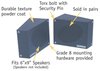 019-01 Speaker Security Box Set, Black - image 3