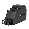 033-01 Deluxe Stereo/Center Console, Black, 10 in. Wide