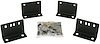 078-01 Security Drawer Mounting Kit, 2003-2006 Jeep Wrangler, Black, For Use w/PN[130] - image 1