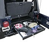 130-01 Underseat Drawer, 1976-1986 Jeep CJ7, 1987-1995 Jeep Wrangler, 1997-2006 Jeep Wrangler, Black, Full Length - image 1