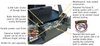 131-01 Security Drawer, 1997-2003 Jeep Wrangler, 2004-2006 Jeep Wrangler, Black - image 3