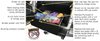 145-01 Security Drawer, 2007-2014 Toyota FJ Cruiser, Black - image 4